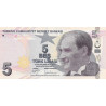 Turkiet 5 Lira 2009 (2017) P-222c