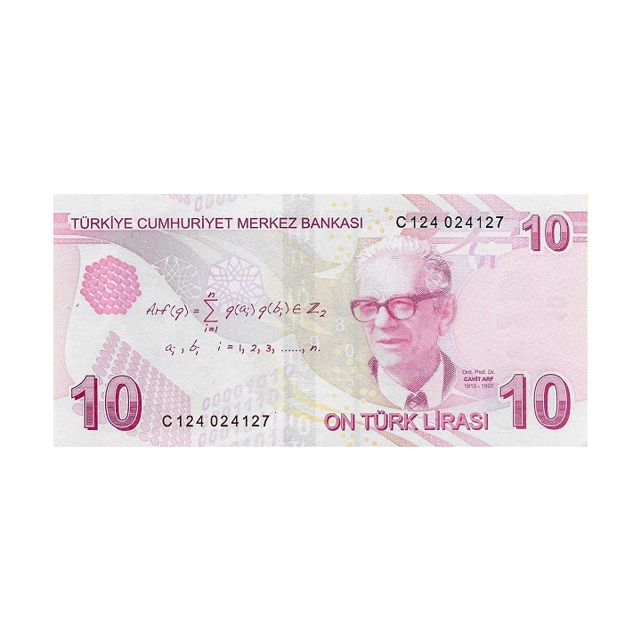 Turkiet 10 Lira 2009 (2017) P-223c