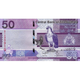 Gambia 50 Dalasis 2019 P-new