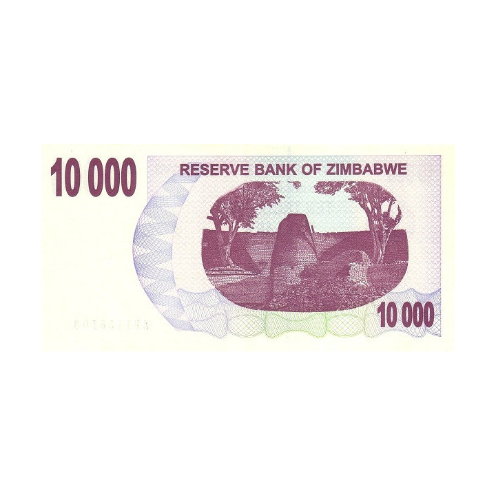 Zimbabwe 10000 Dollars 2006 P-46b