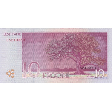 Estonia 10 Krooni 2007 P-86b