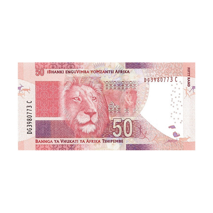 Sydafrika 50 Rand ND 2013-2016 P-140a