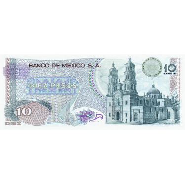 Mexico 10 Pesos 1975 P-63h