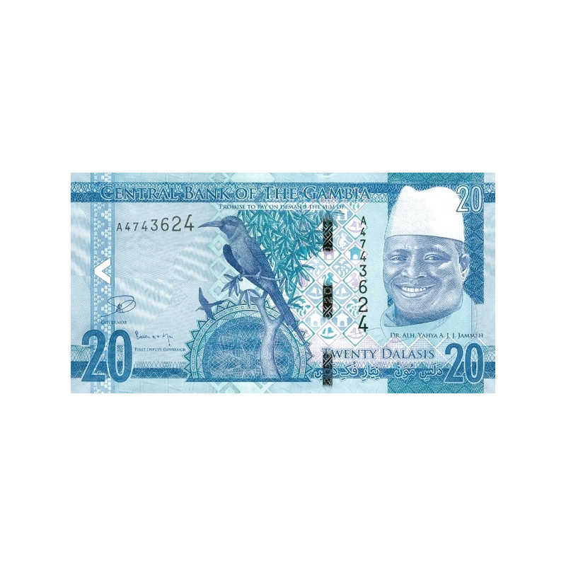 Gambia 20 Dalasis 2015 P-33