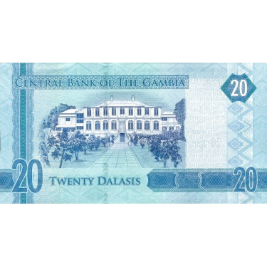 Gambia 20 Dalasis 2015 P-33