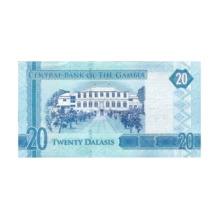 Gambia 20 Dalasis 2015 P-33
