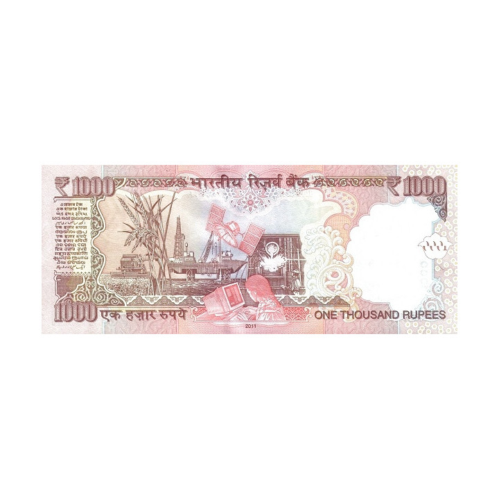 Indien 1000 Rupees 2011 P-107