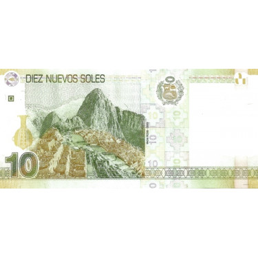 Peru 10 Nuevos Soles 2013 P-187