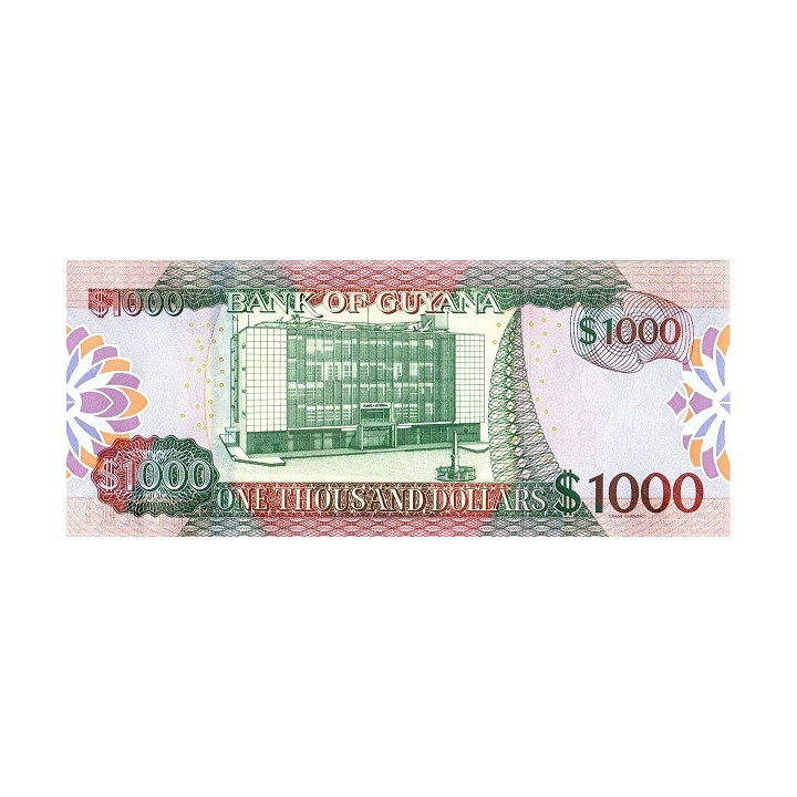 Guyana 1000 Dollars ND 2019 P-38
