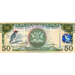 Trinidad and Tobago 50 Dollars 2012 P-53