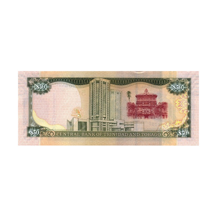 Trinidad and Tobago 50 Dollars 2012 P-53