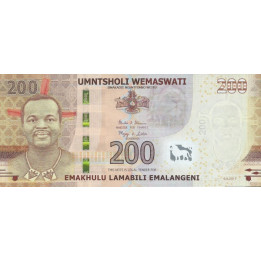 Swaziland 200 Emalangeni 2017 P-43