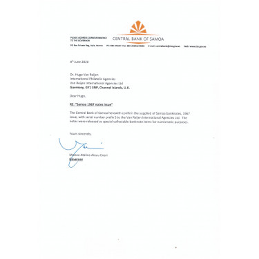 Western Samoa 2 Tala ND (1967) S prefix P-17c