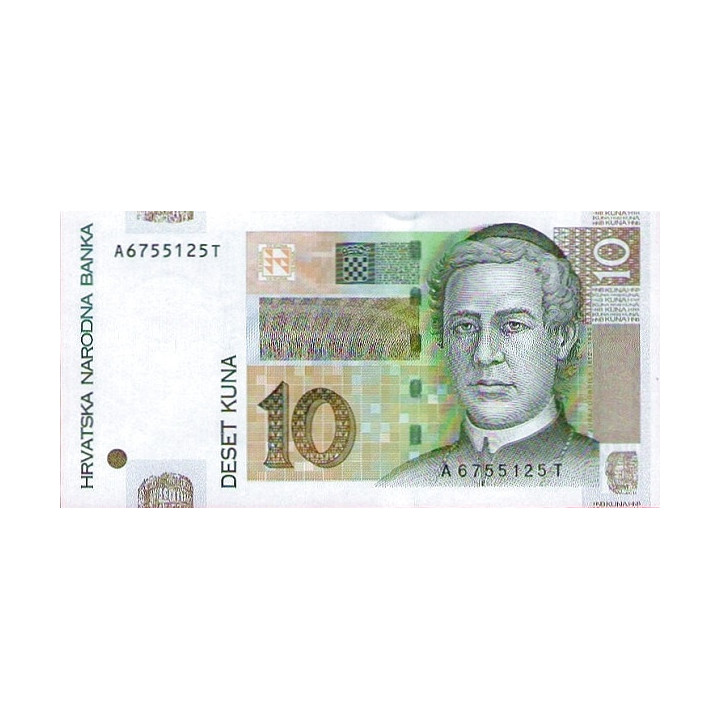 Kroatien 10 Kuna 2012 P-38b