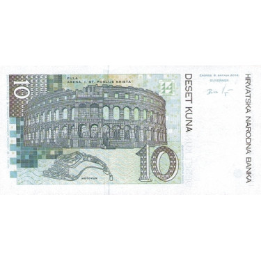 Kroatien 10 Kuna 2012 P-38b