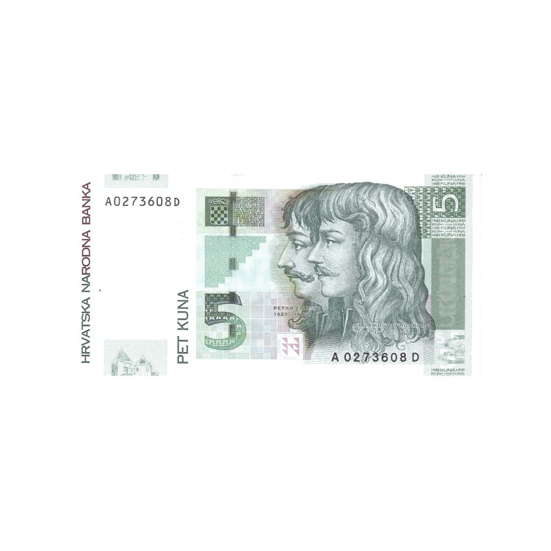 Croatia 5 Kuna 2001 P-37