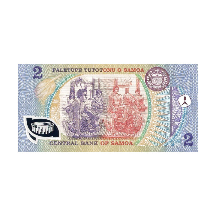 Samoa 2 Tala 1990 P-31e