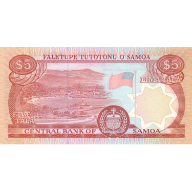Samoa 5 Tala 2002-2005 P-33b