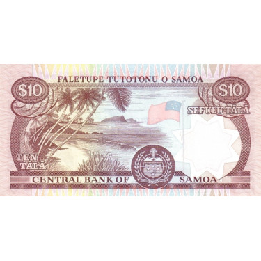 Samoa 10 Tala 2002-2005 P-34b