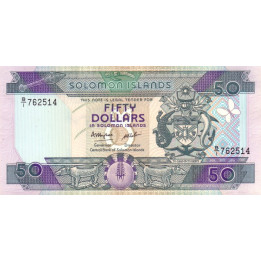Salomonöarna 50 Dollars 1986 P-17