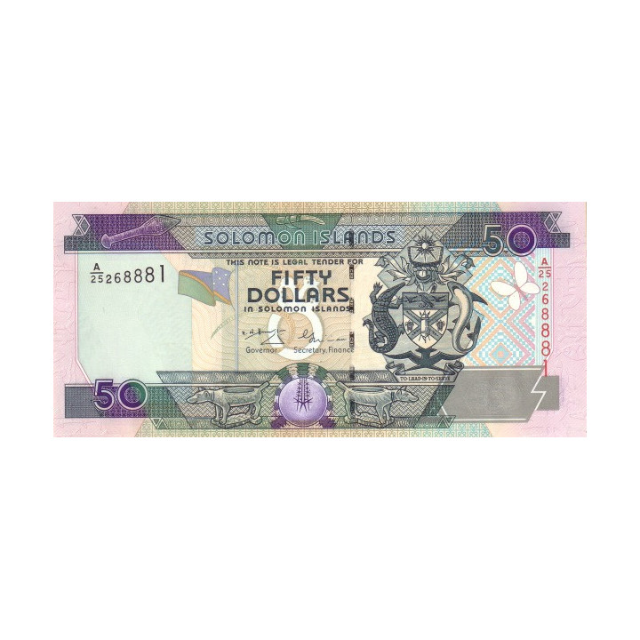 Salomonöarna 50 Dollars 2001 P-24
