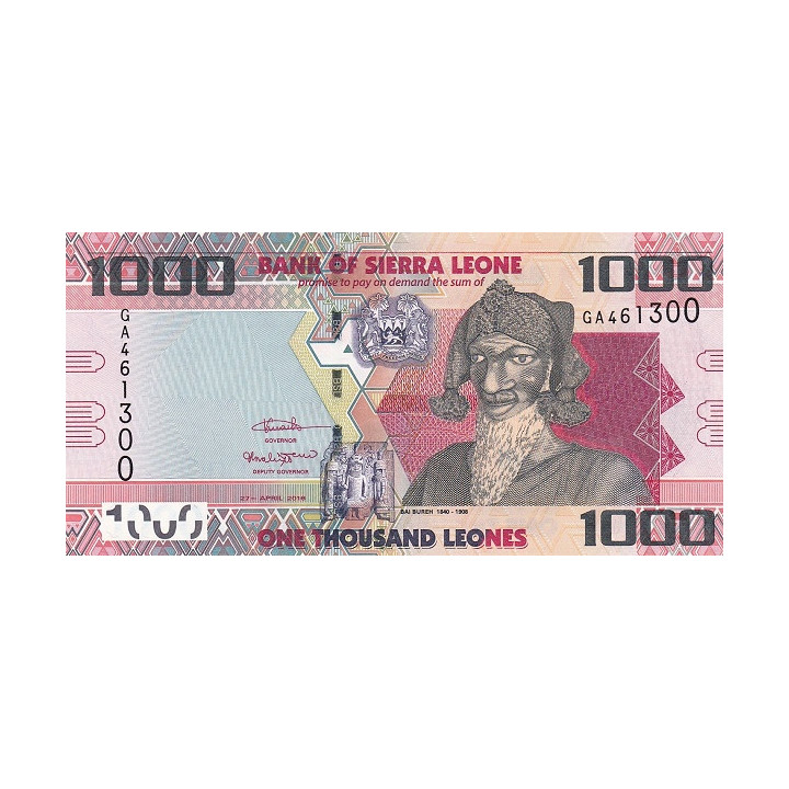 Sierra Leone 1000 Leones 2016 P-30c