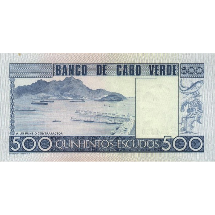 Kap Verde 500 Escudos 1977 P-55