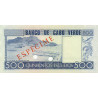 Kap Verde 500 Escudos 1977 P-55 Specimen