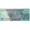 Zimbabwe 20 Dollars 2020 P-new