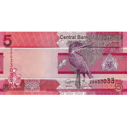 Gambia 5 Dalasis 2019 P-new