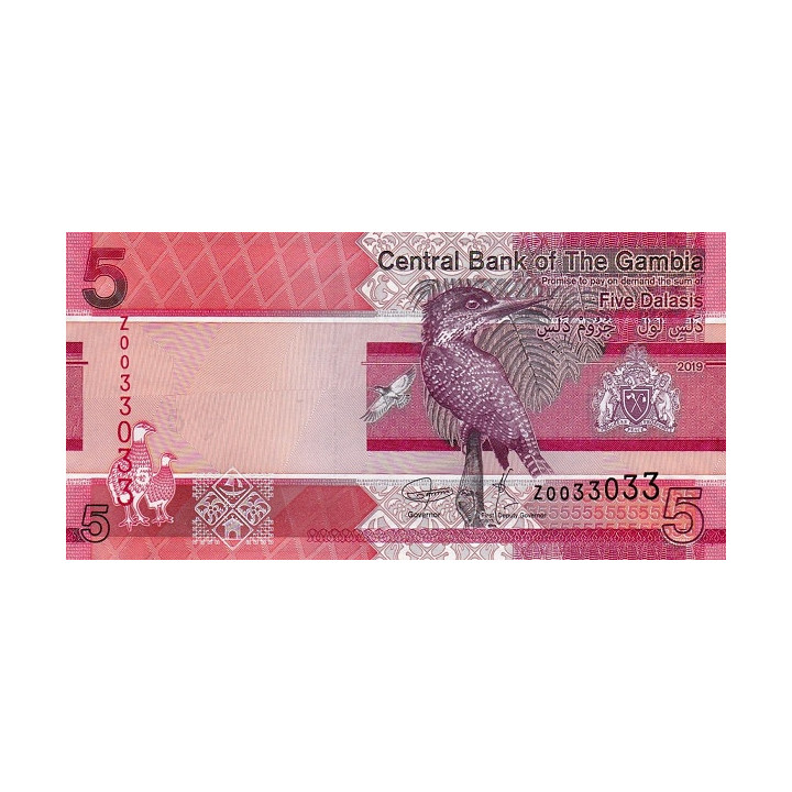 Gambia 5 Dalasis 2019 P-new