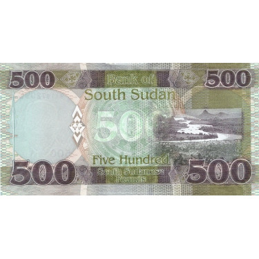 South Sudan 500 Pounds 2018 P-16
