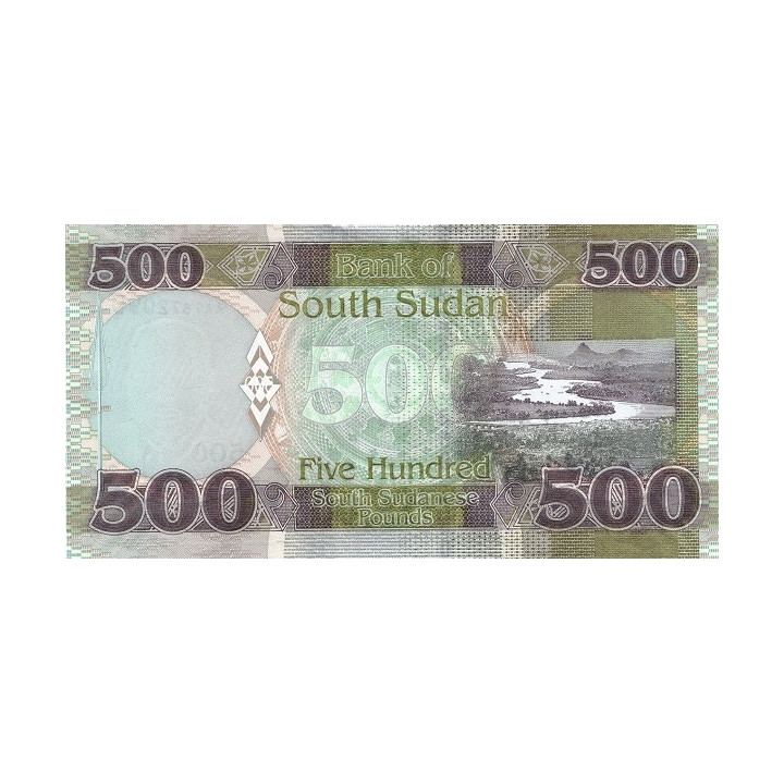 Sydsudan 500 Pounds 2018 P-16