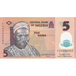 Nigeria 5 Naira 2019 P-38
