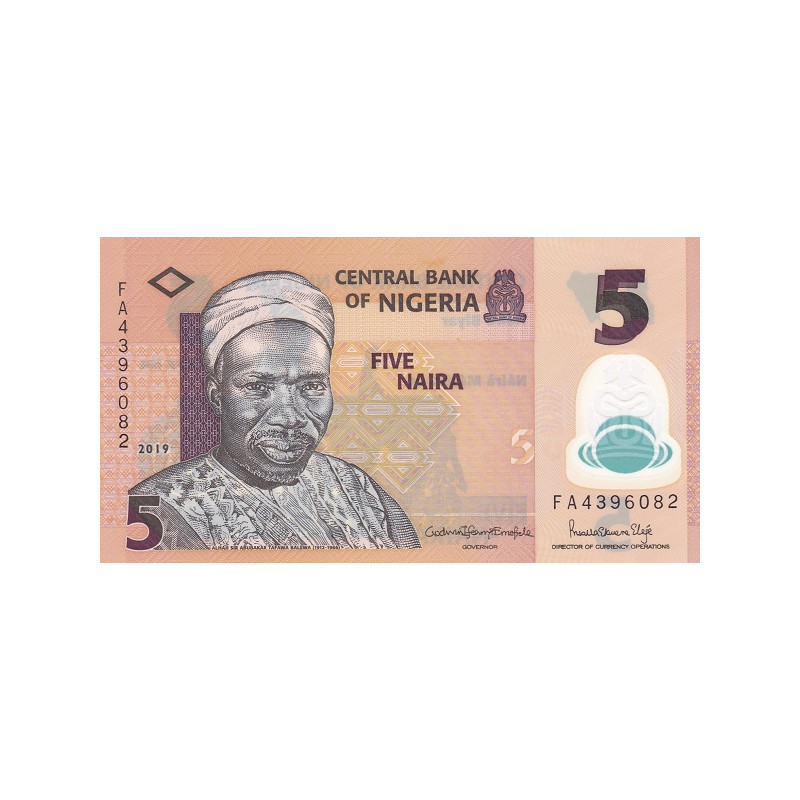 Nigeria 5 Naira 2019 P-38