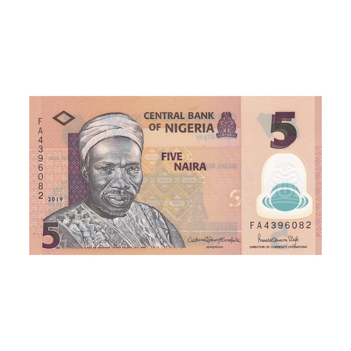 Nigeria 5 Naira 2019 P-38