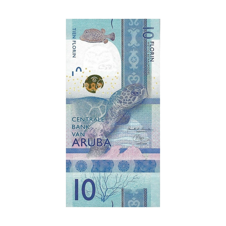Aruba 10 Florin 2019 P-new
