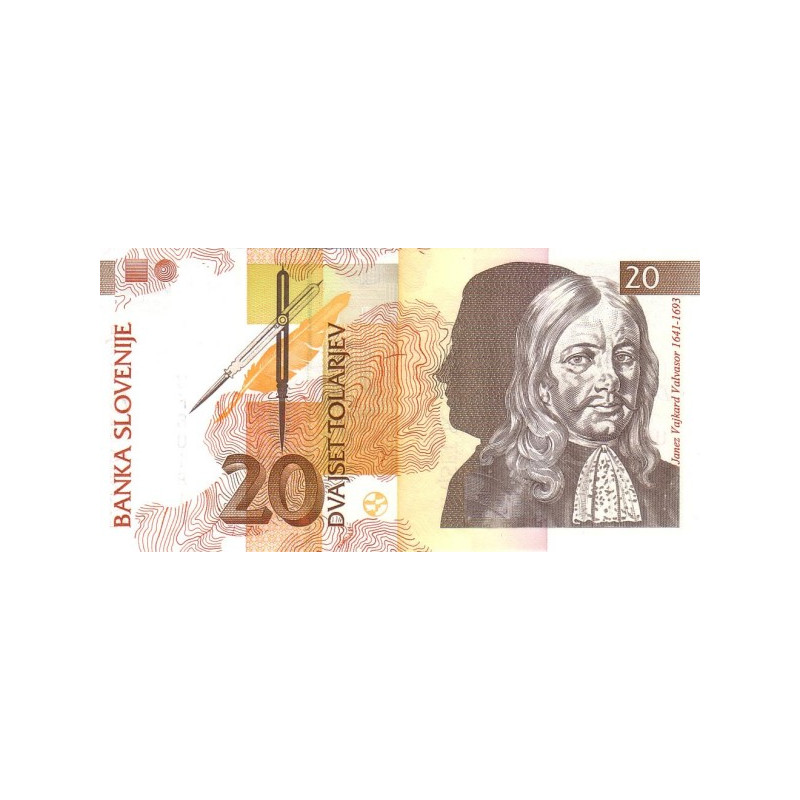 Slovenien 20 Tolarjev 1992 P-12
