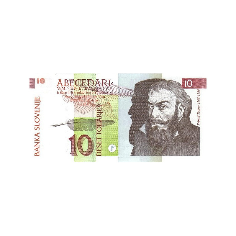 Slovenien 10 Tolarjev 1992 P-11