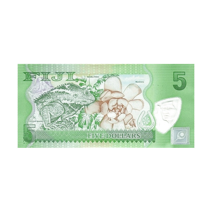 Fiji 5 Dollars 2012-2013 P-115