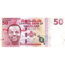 Swaziland 50 Emalangeni 2010 P-38