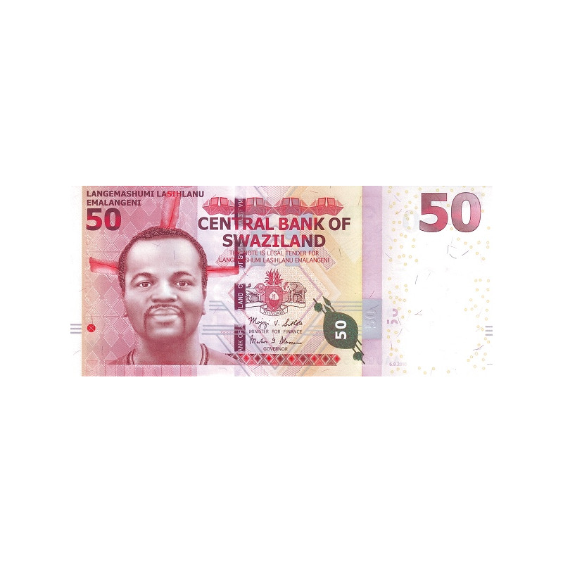 Swaziland 50 Emalangeni 2010 P-38
