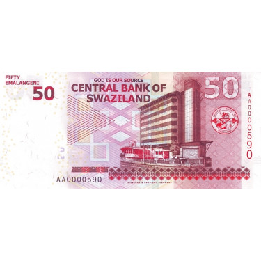 Swaziland 50 Emalangeni 2010 P-38