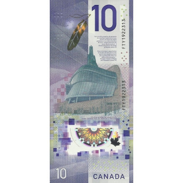 Kanada 10 Dollars 2018 P-new