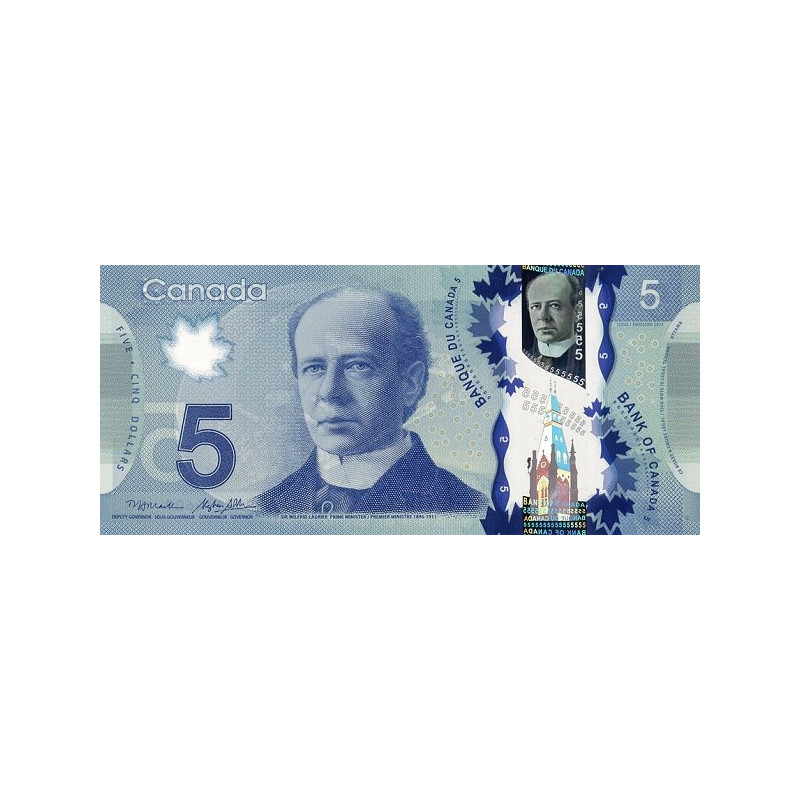 Kanada 5 Dollars 2013 P-106