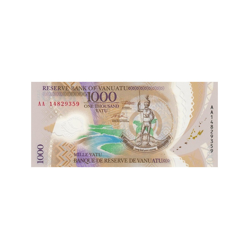 Vanuatu 1000 Vatu 2014 P-13