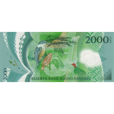 Vanuatu 2000 Vatu 2014 P-14