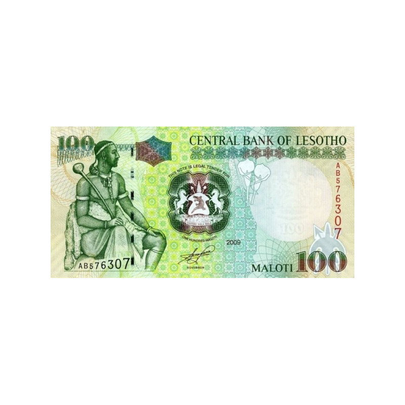 Lesotho 100 Maloti 2009 P-19e