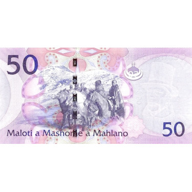 Lesotho 50 Maloti 2013 P-23b