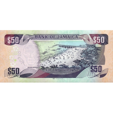 Jamaica 50 Dollars 2018 P-94d